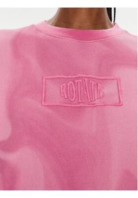 ROTATE Bluza Enzyme 7004282862 Różowy Oversize. Kolor: różowy. Materiał: bawełna #4
