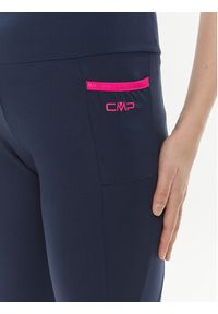 CMP Legginsy 34T6766 Granatowy Slim Fit. Kolor: niebieski. Materiał: syntetyk