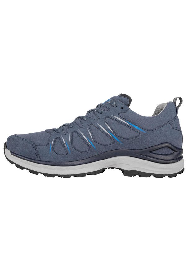 Buty trekkingowe męskie Lowa Innox Evo Ii Gtx. Zapięcie: sznurówki. Kolor: niebieski. Materiał: materiał. Szerokość cholewki: normalna