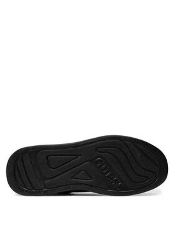 Guess Sneakersy Elba FMPELB FAL12 Czarny. Kolor: czarny. Materiał: materiał, syntetyk