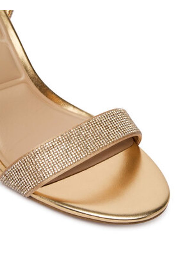 Aldo Sandały Rhiannon 13773243 Złoty. Kolor: złoty. Materiał: skóra