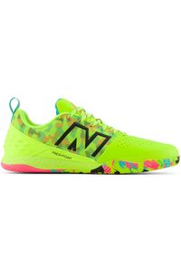 New Balance - Halówki męskie AUDAZO PRO IN V6 SA1IH6 – zielone. Kolor: zielony. Materiał: materiał, skóra, syntetyk. Szerokość cholewki: normalna. Sport: fitness