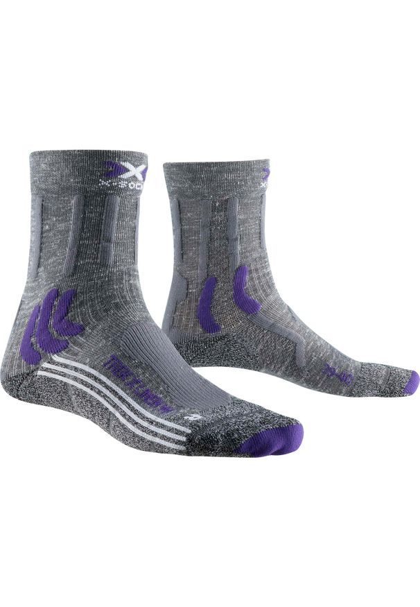 XBIONIC - Skarpety turystyczne damskie X-Socks TREK LINEN. Materiał: len