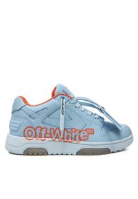 OFF-WHITE - Off-White Sneakersy OMIA189S22LEA0044020 Błękitny. Kolor: niebieski. Materiał: skóra