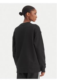 Adidas - adidas Bluza Trefoil Crew FM3272 Czarny Regular Fit. Kolor: czarny. Materiał: bawełna #5