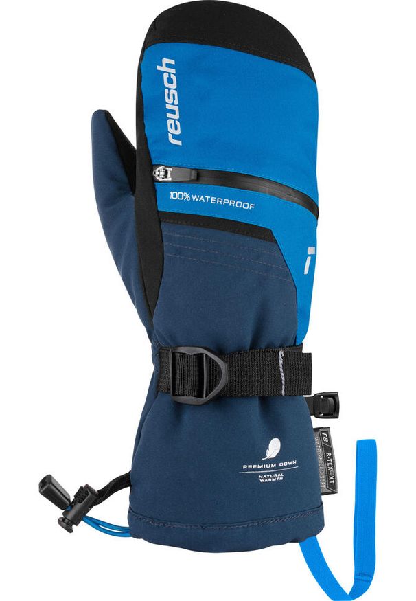 Rękawiczki dla dzieci Reusch Lando R-tex® Xt Mitten. Kolor: czarny, niebieski, wielokolorowy. Sport: turystyka piesza