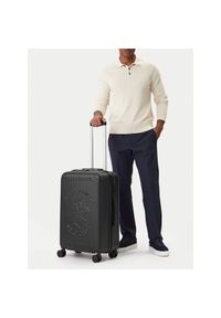 Walizka średnia Beverly Hills Polo Club. Kolor: czarny #1