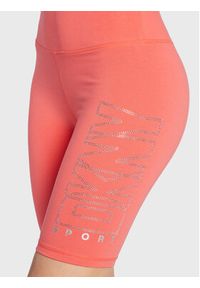 DKNY Sport Szorty sportowe DP2S5030 Różowy Slim Fit. Kolor: różowy. Materiał: bawełna