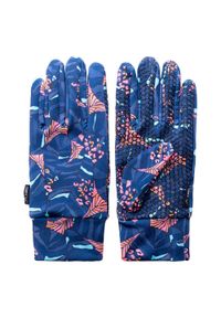 Elbrus - Rękawiczki Dla Dziewczynki Liamo. Kolor: wielokolorowy, czarny. Sezon: zima. Sport: narciarstwo #1