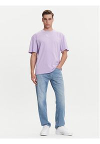 Karl Kani T-Shirt PD00005361 Fioletowy Relaxed Fit. Kolor: fioletowy. Materiał: bawełna