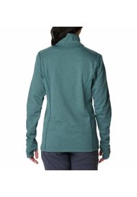 columbia - Bluza Turystyczna Rozpinana Damska Columbia Park View Grid Fleece Full Zip. Kolor: zielony