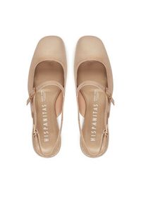 Hispanitas Czółenka Oporto HV253818 Złoty. Kolor: złoty. Materiał: skóra #4