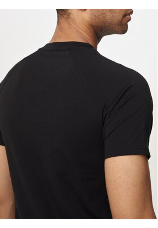 BOSS - Boss T-Shirt 50517970 Czarny Slim Fit. Kolor: czarny. Materiał: bawełna