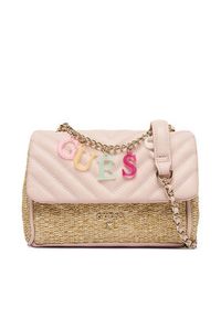 Guess Torebka J6GZ18 WH860 Różowy. Kolor: różowy. Materiał: skórzane #5