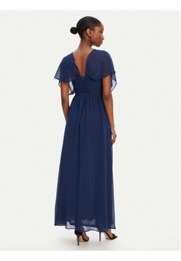 Marella Sukienka wieczorowa Amal 2515221342 Granatowy Regular Fit. Kolor: niebieski. Materiał: syntetyk. Styl: wizytowy
