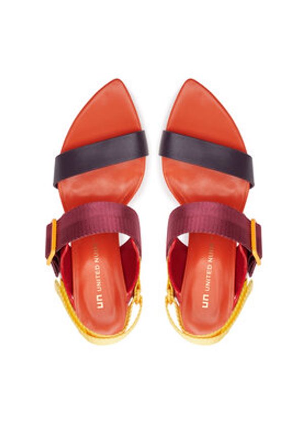 United Nude Sandały Poly Soga Hi 1091487016 Kolorowy. Materiał: skóra. Wzór: kolorowy