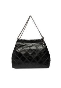 Tory Burch Torebka Fleming Soft Distressed Hobo Bag 165170 Czarny. Kolor: czarny. Materiał: skórzane #2