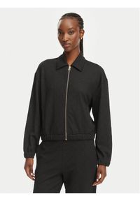 Hugo - HUGO Bluza Dayane 50557503 Czarny Regular Fit. Kolor: czarny. Materiał: syntetyk #1