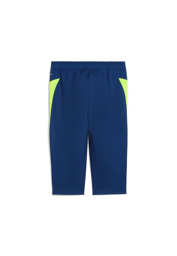 Puma - Spodnie dresowe OM 3/4 2025/26. Kolor: niebieski. Materiał: dresówka. Sport: piłka nożna