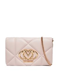 Love Moschino - LOVE MOSCHINO Torebka JC4043PP1MLC0601 Różowy. Kolor: różowy. Materiał: skórzane #1