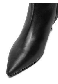 Patrizia Pepe Botki 2Y0024/L078-K103 Czarny. Kolor: czarny. Materiał: skóra #6