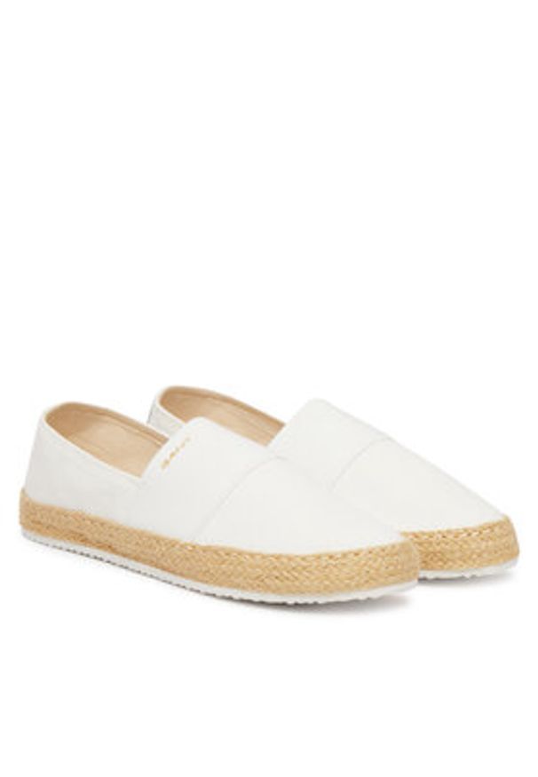GANT - Gant Espadryle 32568323 Biały. Kolor: biały. Materiał: materiał