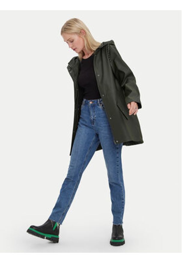 Vero Moda Kurtka przeciwdeszczowa Malou 10266982 Szary Regular Fit. Kolor: szary. Materiał: syntetyk