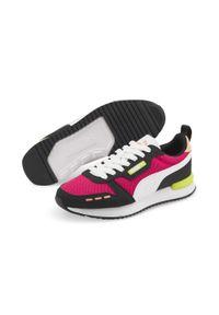 Buty do chodzenia damskie Puma R78. Kolor: biały, wielokolorowy, fioletowy. Sport: turystyka piesza