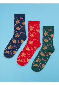Sinsay - Skarpetki 3 pack - wielobarwny #1