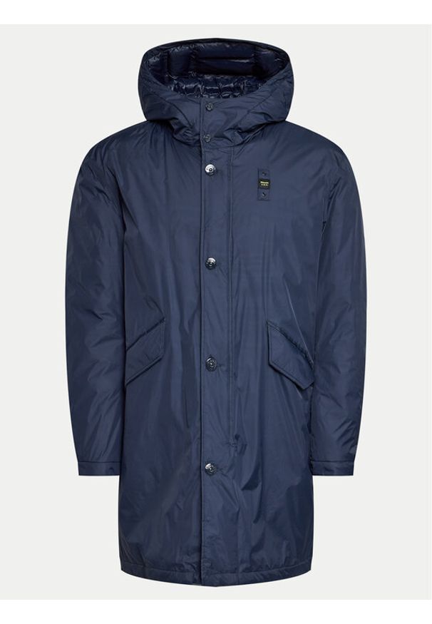 Blauer Parka 24WBLUK11208 Granatowy Regular Fit. Kolor: niebieski. Materiał: syntetyk