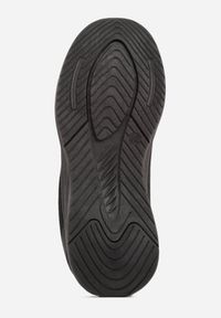 Born2be - Czarne Wsuwane Buty Sportowe Sneakersy z Siateczkową Cholewką Luthro. Okazja: na co dzień. Zapięcie: bez zapięcia. Kolor: czarny. Materiał: jeans. Szerokość cholewki: normalna #4