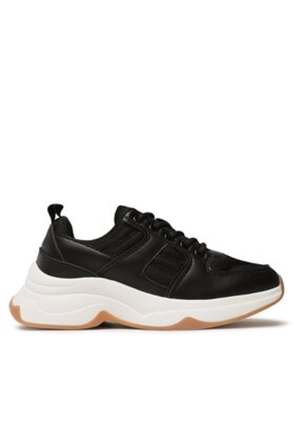 Jenny Fairy Sneakersy WS6029-04 Czarny. Kolor: czarny. Materiał: skóra