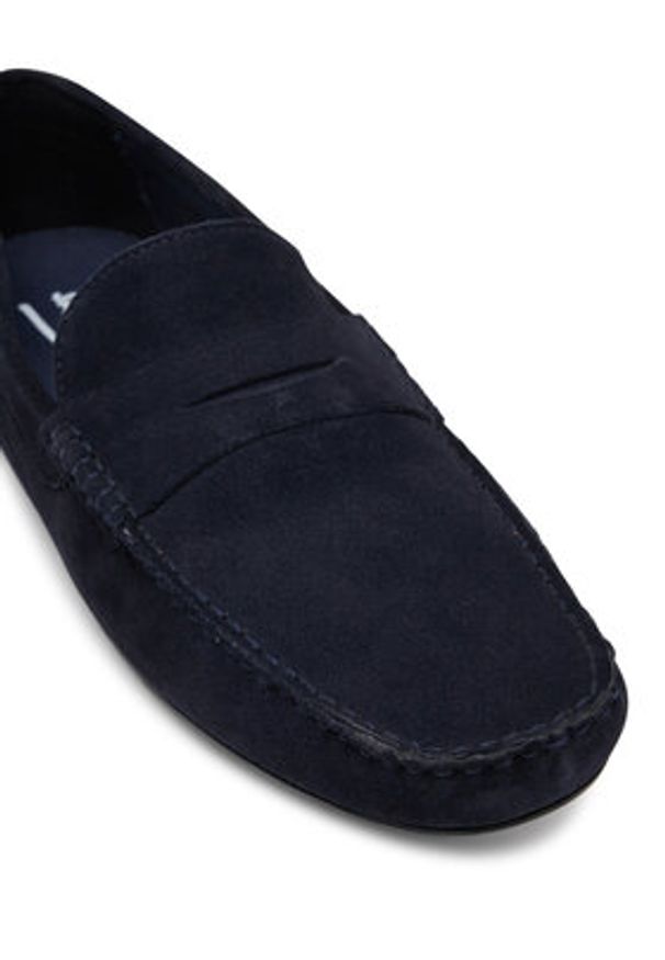 Jack & Jones Mokasyny Jfwjensen 12203636 Granatowy. Kolor: niebieski. Materiał: zamsz, skóra