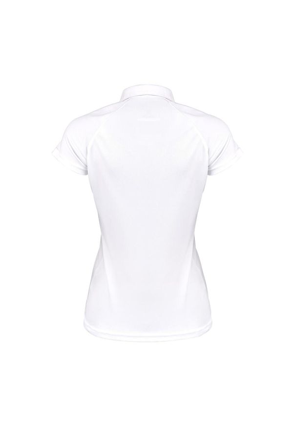 GILBERT - Damska koszulka polo Gilbert Eclipse. Typ kołnierza: polo. Kolor: biały