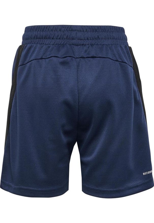Hummel spodenki poliestrowe sportowe Multi Poly Shorts Kids. Kolor: niebieski. Materiał: poliester