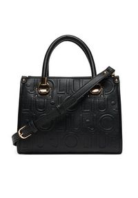 Liu Jo Torebka Ecs S Satchel AF5163 E0538 Czarny. Kolor: czarny. Materiał: skórzane