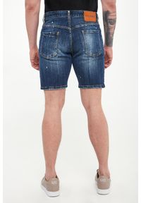 Spodenki męskie jeansowe Marine DSQUARED2. Materiał: jeans. Styl: marine #2