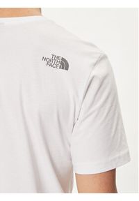 The North Face T-Shirt Mountain Line NF0A87NT Biały Regular Fit. Kolor: biały. Materiał: bawełna #6