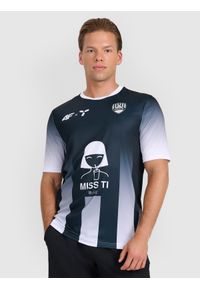 4f - 4F Koszulka klubowa domowa z sezonu 2024/25 męska 4F x Mazur Radzymin - multikolor XXL. Okazja: do domu. Kolor: wielokolorowy