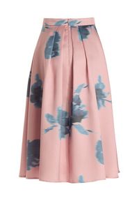 Swing Spódnica midi 2AK00300 Różowy Regular Fit. Kolor: różowy. Materiał: syntetyk #7