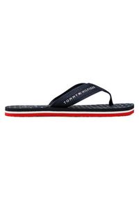 TOMMY HILFIGER - Tommy Hilfiger Japonki Th Mini Flags Beach Sandal FW0FW05663 Granatowy. Kolor: niebieski. Materiał: materiał #7