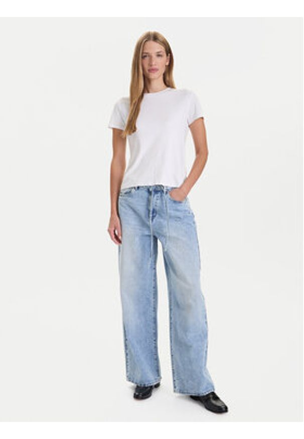 Vero Moda Jeansy Wien 10338133 Niebieski Wide Leg. Kolor: niebieski