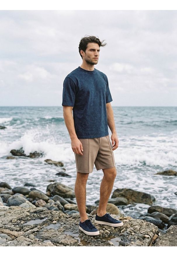 Sinsay - Bluza z efektem sprania - szary. Kolor: szary