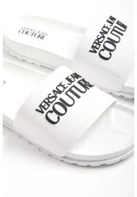 Versace Jeans Couture - KLAPKI VERSACE JEANS COUTURE. Materiał: syntetyk, materiał. Wzór: nadruk #2