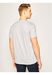 Lacoste T-Shirt TH6709 Szary Regular Fit. Kolor: szary. Materiał: bawełna #4