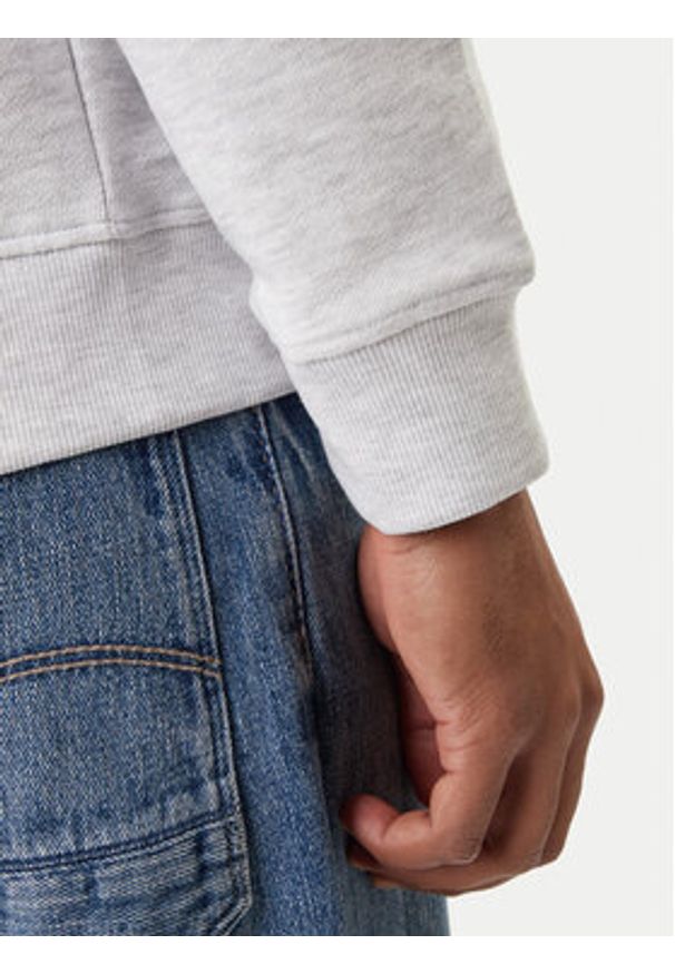 Jack & Jones Bluza College Logo 12288362 Szary Regular Fit. Kolor: szary. Materiał: bawełna