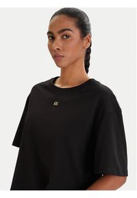 Armani Exchange T-Shirt XW001836 AF10356 UC001 Czarny Regular Fit. Kolor: czarny. Materiał: bawełna #4
