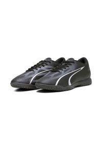 Buty do chodzenia męskie Puma Ultra Play It. Zapięcie: sznurówki. Kolor: czarny. Materiał: guma, materiał, tkanina, syntetyk. Szerokość cholewki: normalna. Sport: turystyka piesza