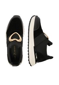Eva Minge Sneakersy EO-HOLLY-022-1-A10 Czarny. Kolor: czarny. Materiał: materiał #8