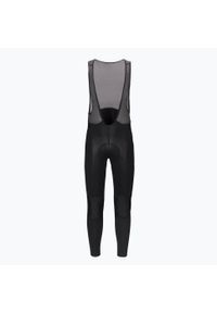 Spodnie rowerowe męskie POC Thermal VPDs Bib Tights. Kolor: czarny. Długość: długie